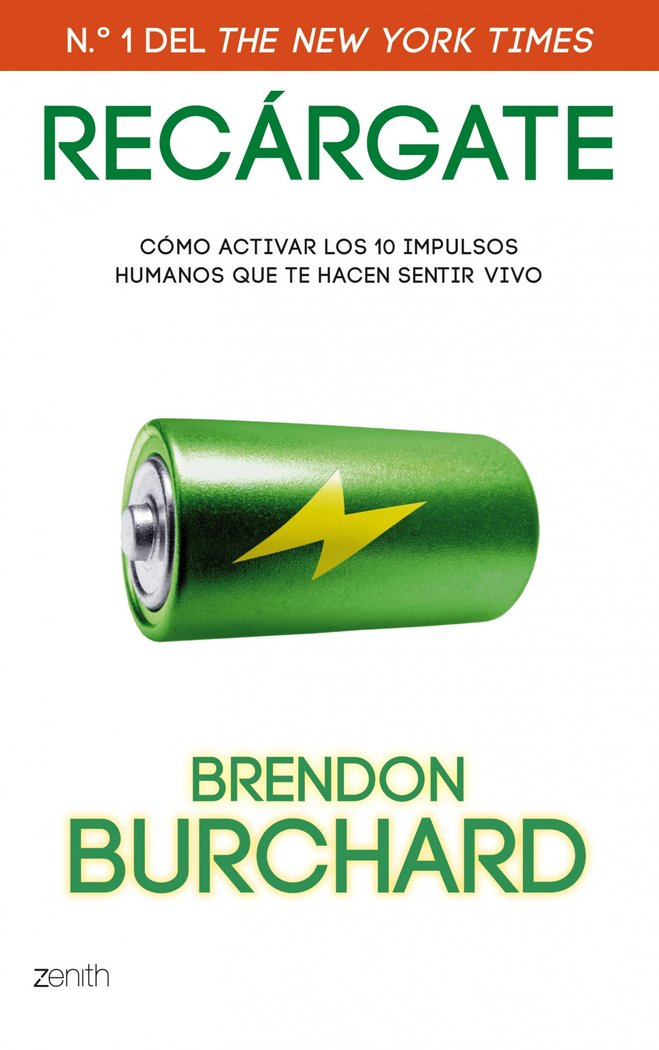 Recárgate, de Burchard | portada del libro