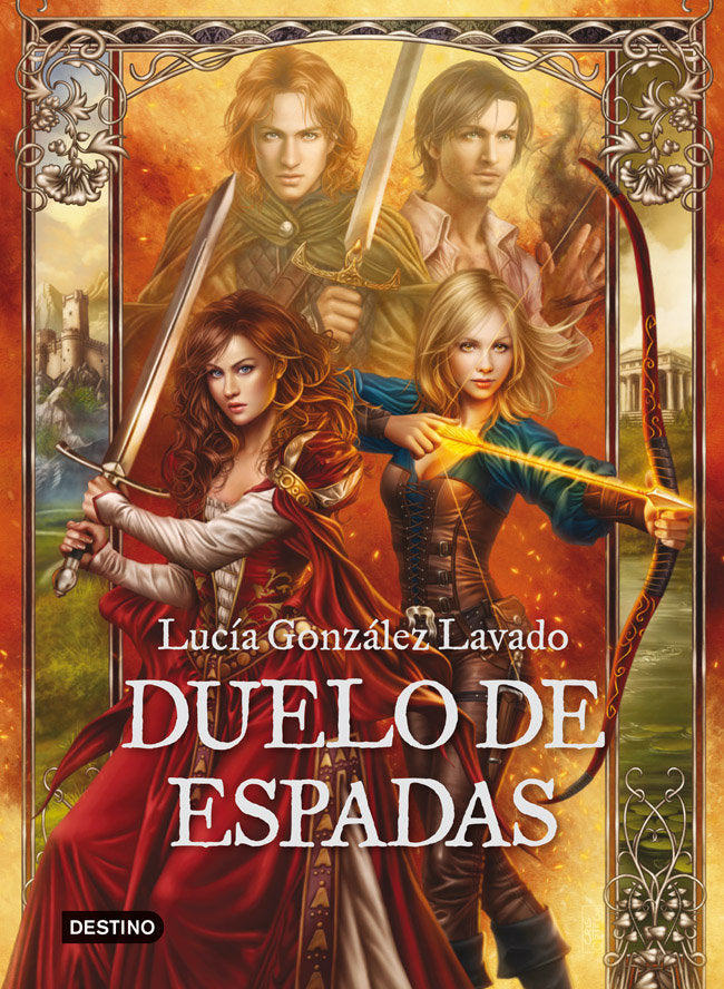 Duelo de espadas, de González Lavado, Lucía | portada del libro