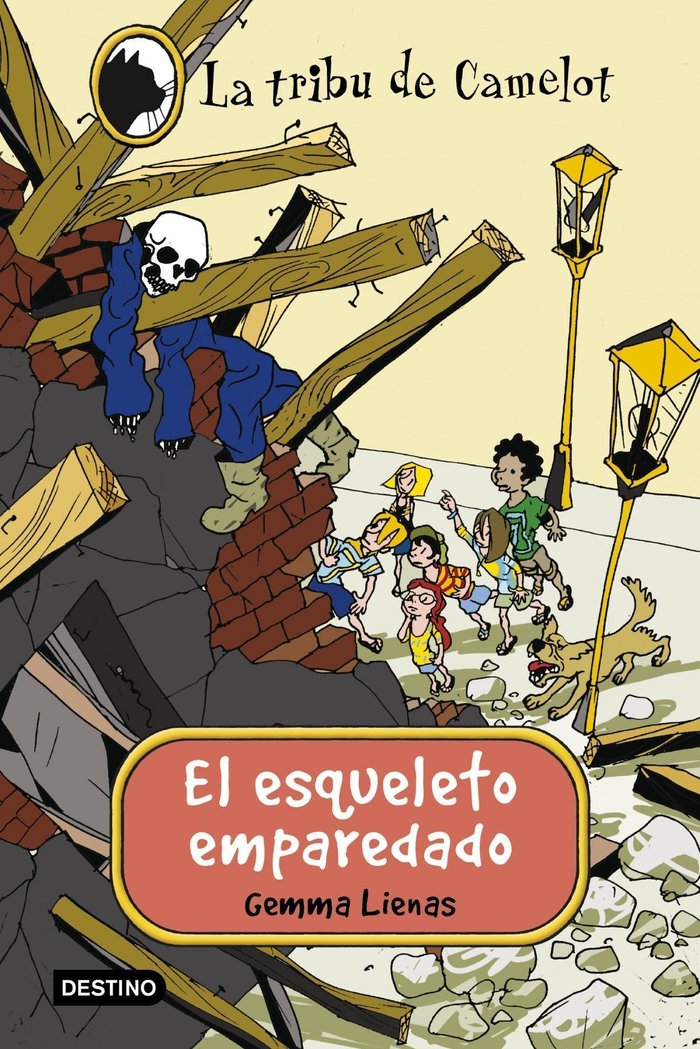 El esqueleto emparedado, de Lienas, Gemma | portada del libro