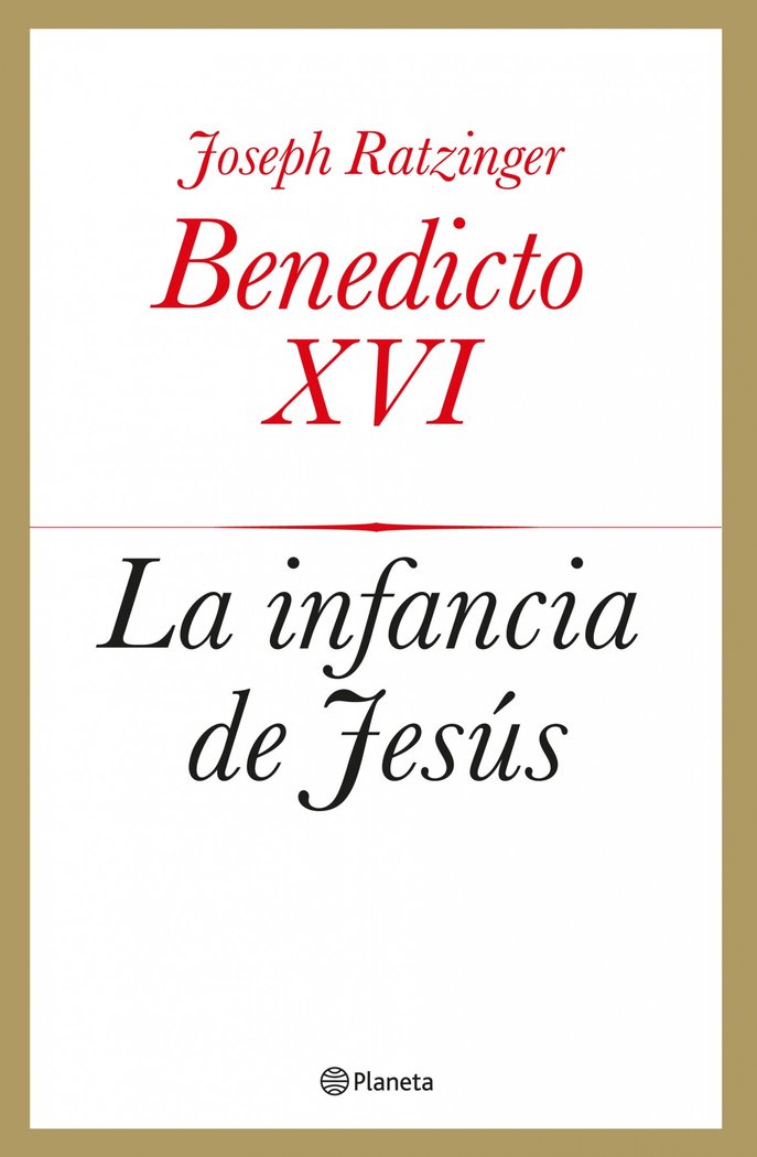 La infancia de Jesús, de Ratzinger | portada del libro