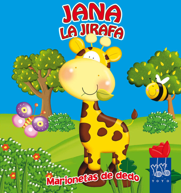 Jana la jirafa, de YOYO | portada del libro
