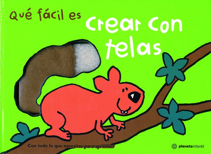 Qué fácil es crear con telas, de AA. VV. | portada del libro