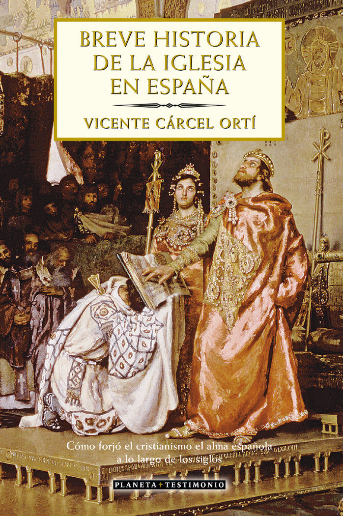 Breve historia de la Iglesia en España, de Cárcel Ortí | portada del libro