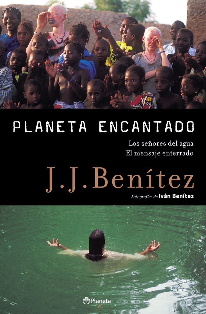 PLANETA ENCANTADO 2 SEÑORES DEL AGUA EL MENSAJE ENTERNNO, de BENITEZ | portada del libro