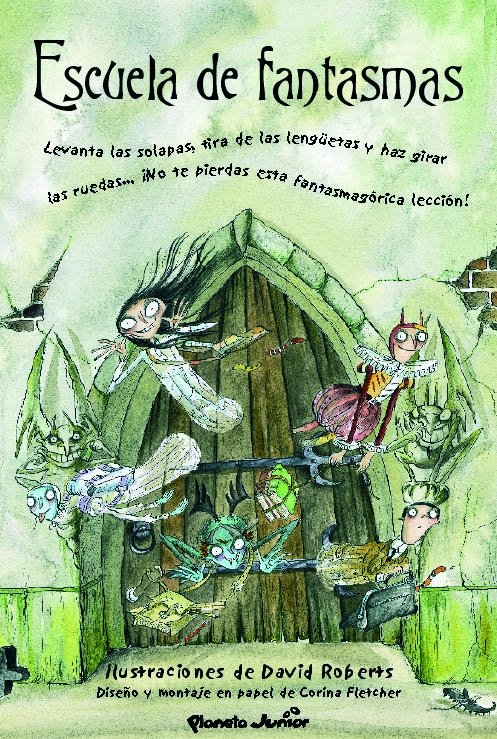 Escuela de fantasmas, de Roberts | portada del libro