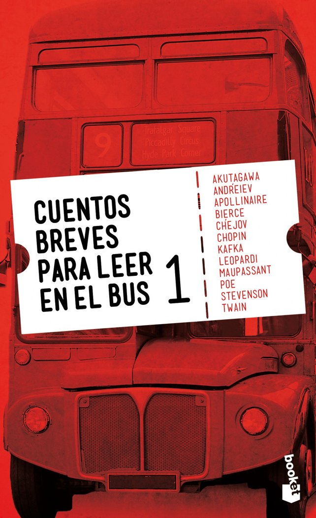 Cuentos breves para leer en el bus 1, de AA. VV. | portada del libro