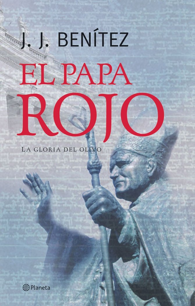 El Papa rojo (La gloria del olivo), de Benítez | portada del libro
