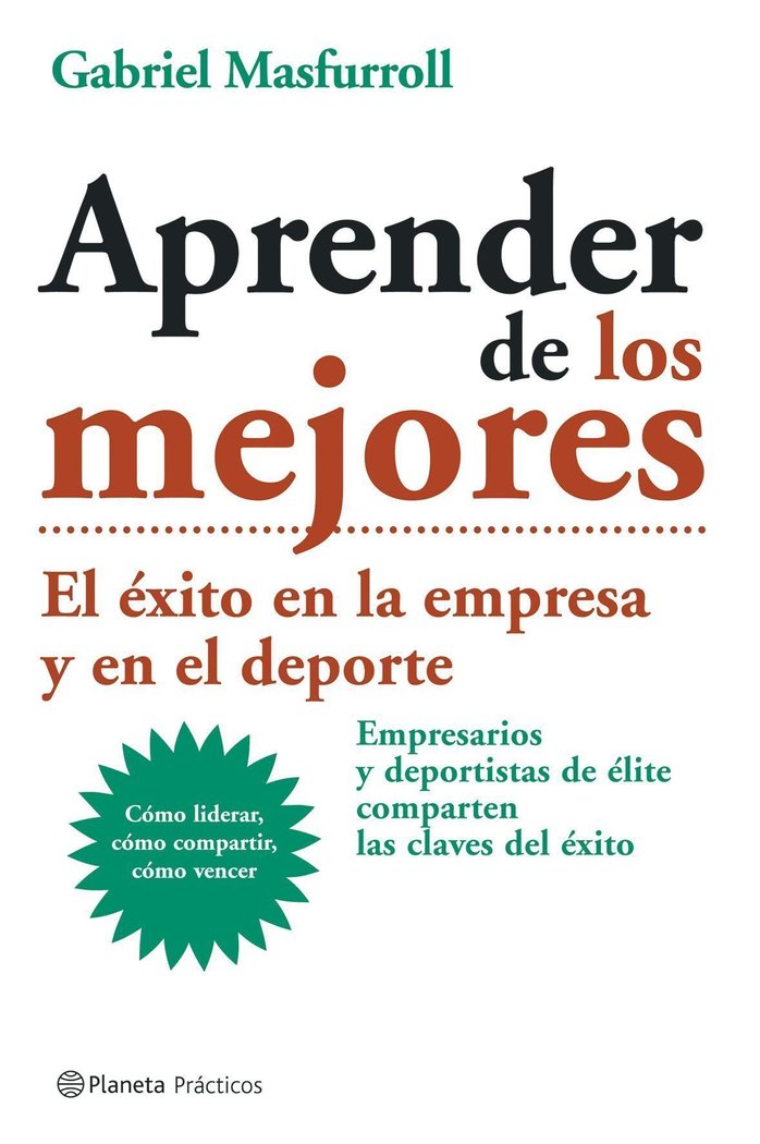 Aprender de los mejores, de Masfurroll | portada del libro
