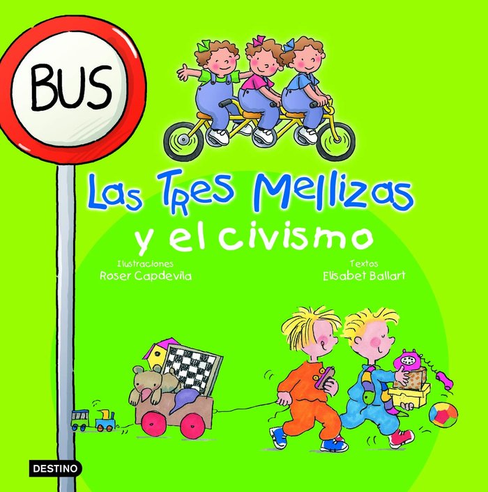 Las Tres Mellizas y el civismo, de Capdevila, Roser | portada del libro
