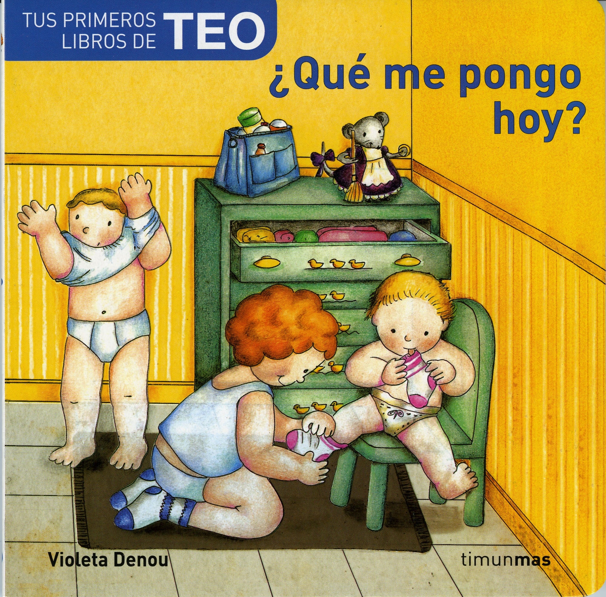 ¿Qué me pongo hoy?, de Denou | portada del libro