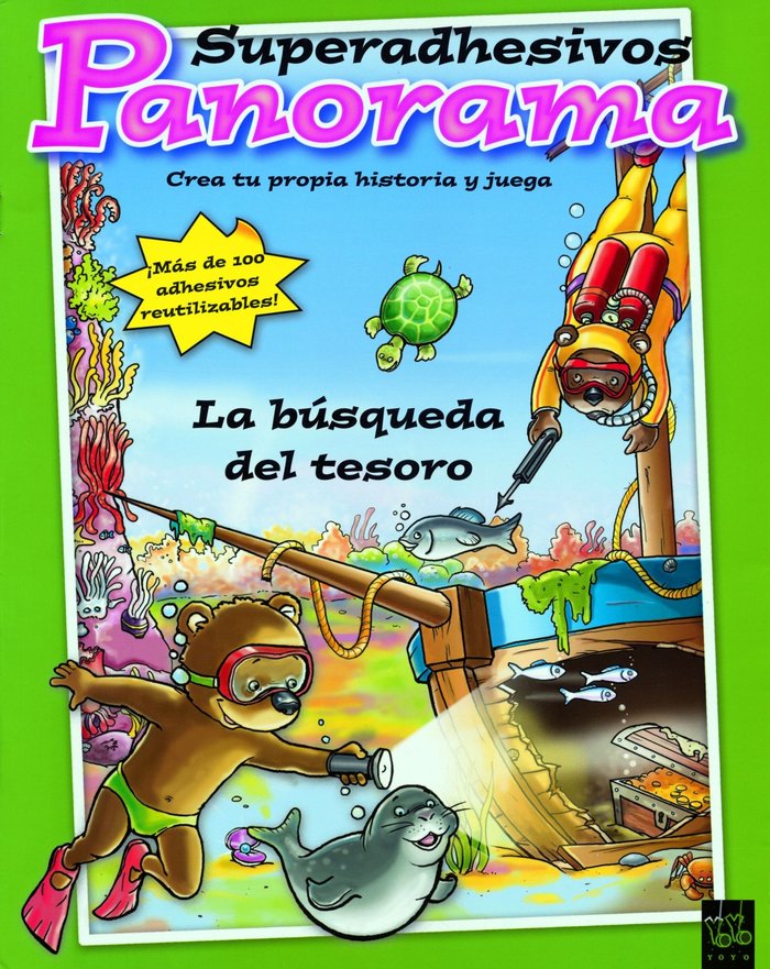 La búsqueda del tesoro, de YOYO | portada del libro