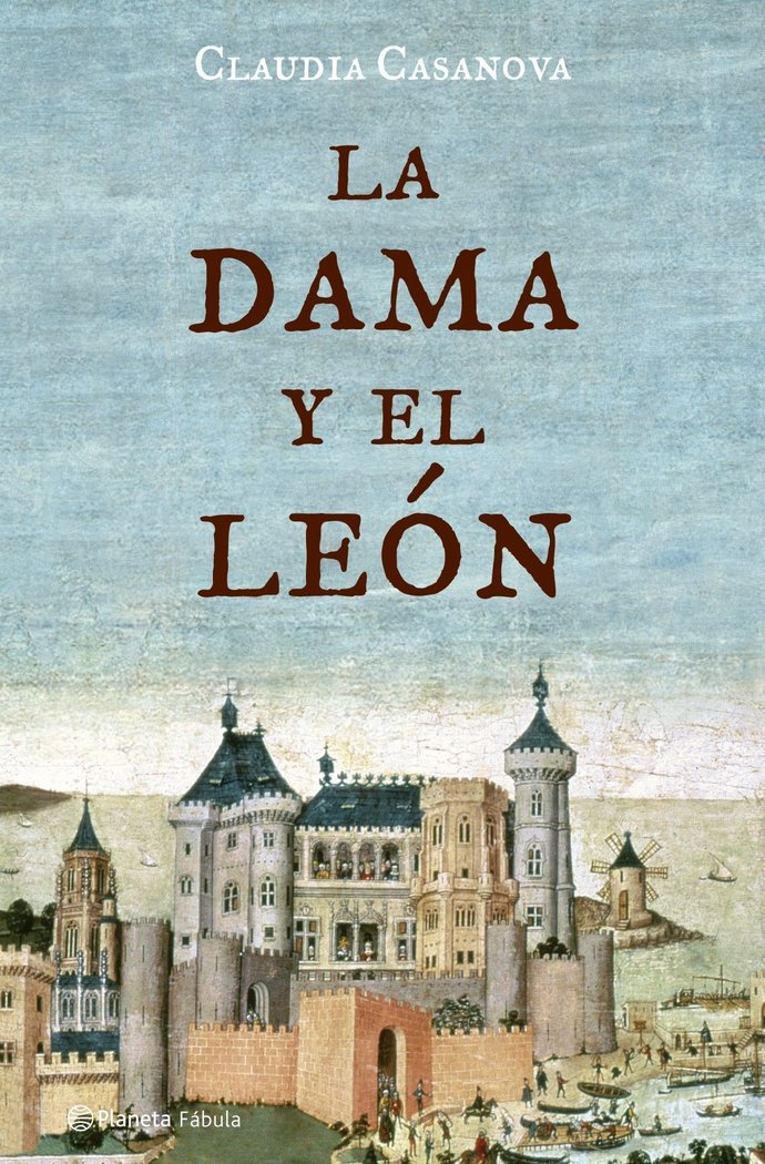 La dama y el león, de Casanova | portada del libro