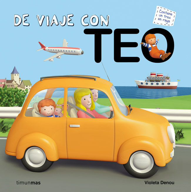 De viaje con Teo, de Denou, Violeta | portada del libro
