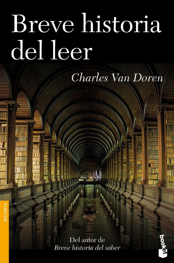 Breve historia del leer, de Van Doren | portada del libro