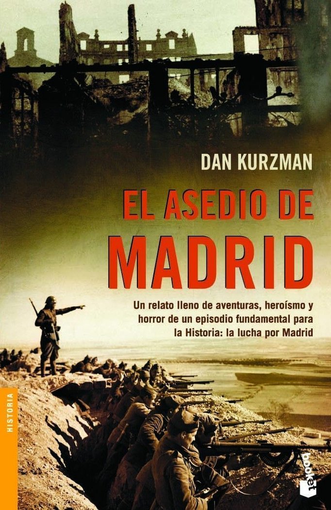 El asedio de Madrid, de KURZMAN | portada del libro