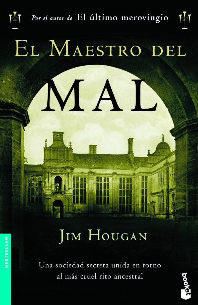 El maestro del mal, de Hougan | portada del libro