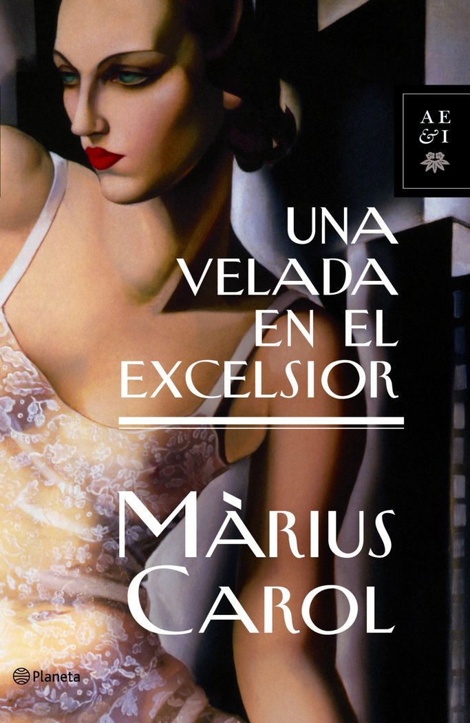 Una velada en el Excelsior, de Carol | portada del libro
