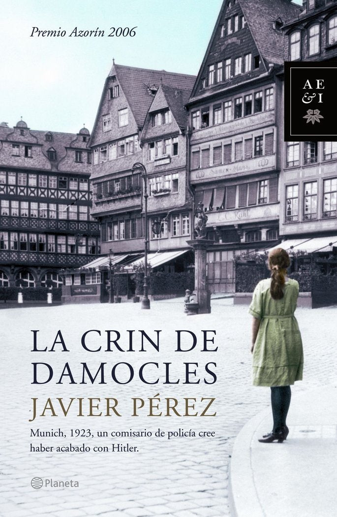 La crin de Damocles, de JAVIER PEREZ | portada del libro