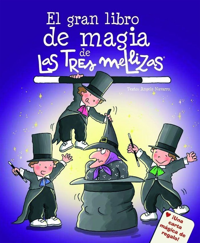 El gran libro de magia de Las Tres Mellizas, de Navarro | portada del libro