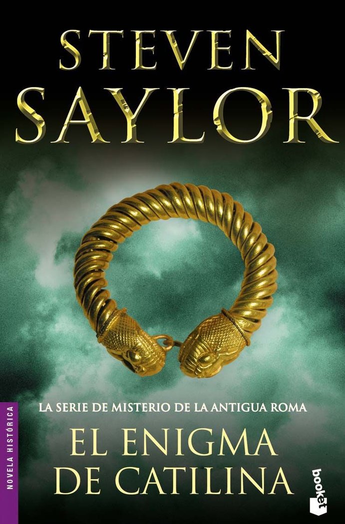 El enigma de Catilina, de SAYLOR | portada del libro