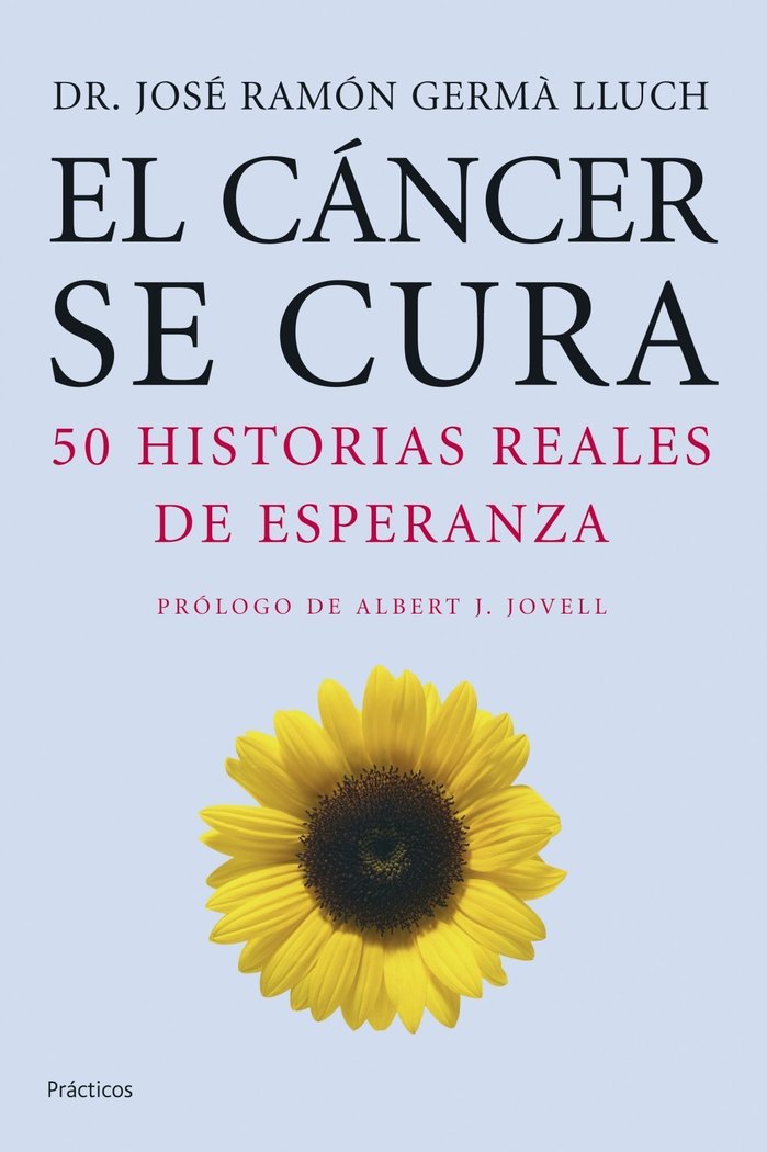 El cáncer se cura, de Germà Lluch | portada del libro