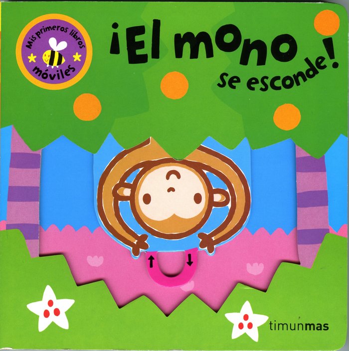 ¡El mono se esconde!, de Barker | portada del libro