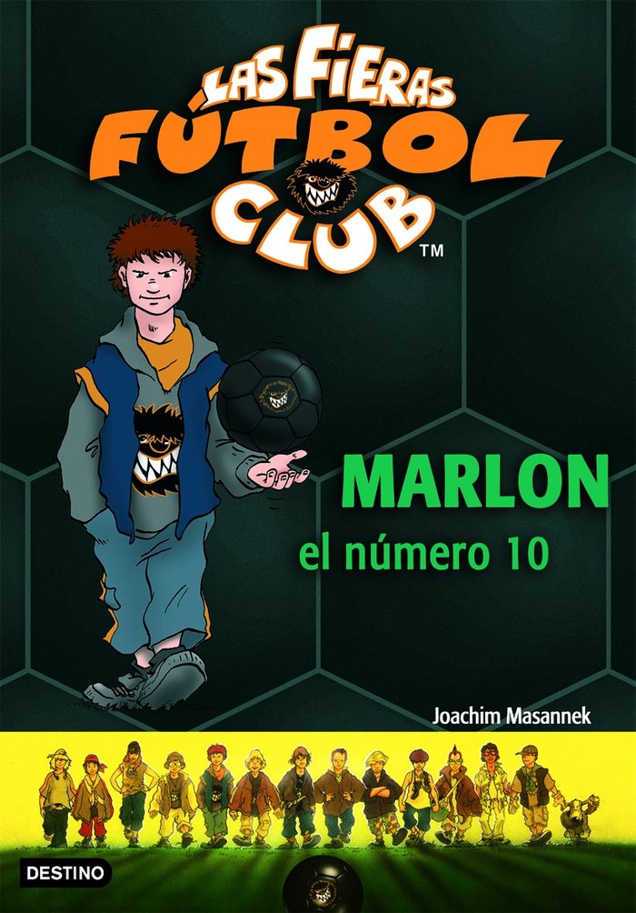 Marlon, el número 10, de Masannek, Joachim | portada del libro