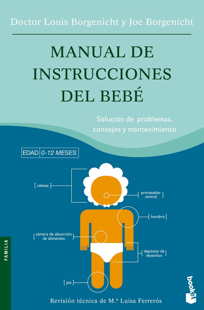 Manual de instrucciones del bebé, de LOUIS BORGENICHT Y JOE BORGENICHT | portada del libro