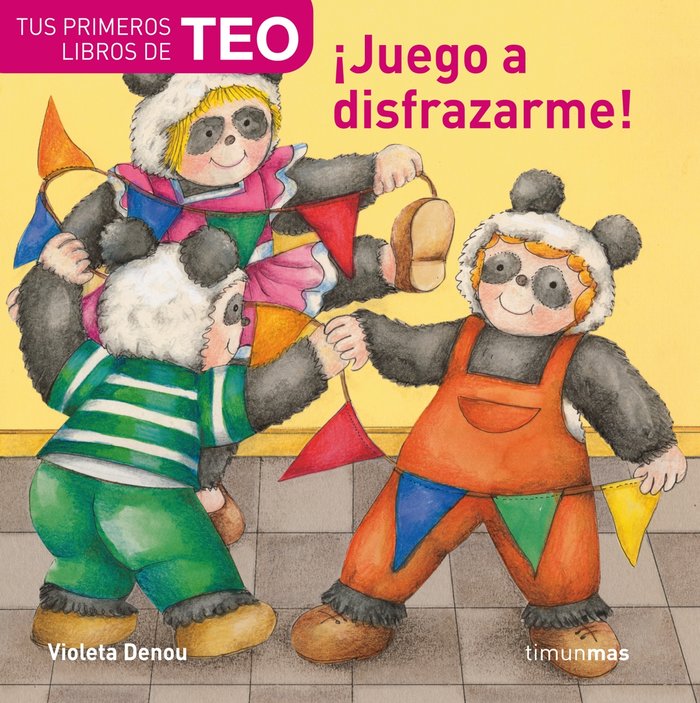 ¡Juego a disfrazarme!, de Denou | portada del libro