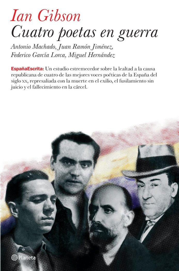 Cuatro poetas en guerra, de Gibson | portada del libro