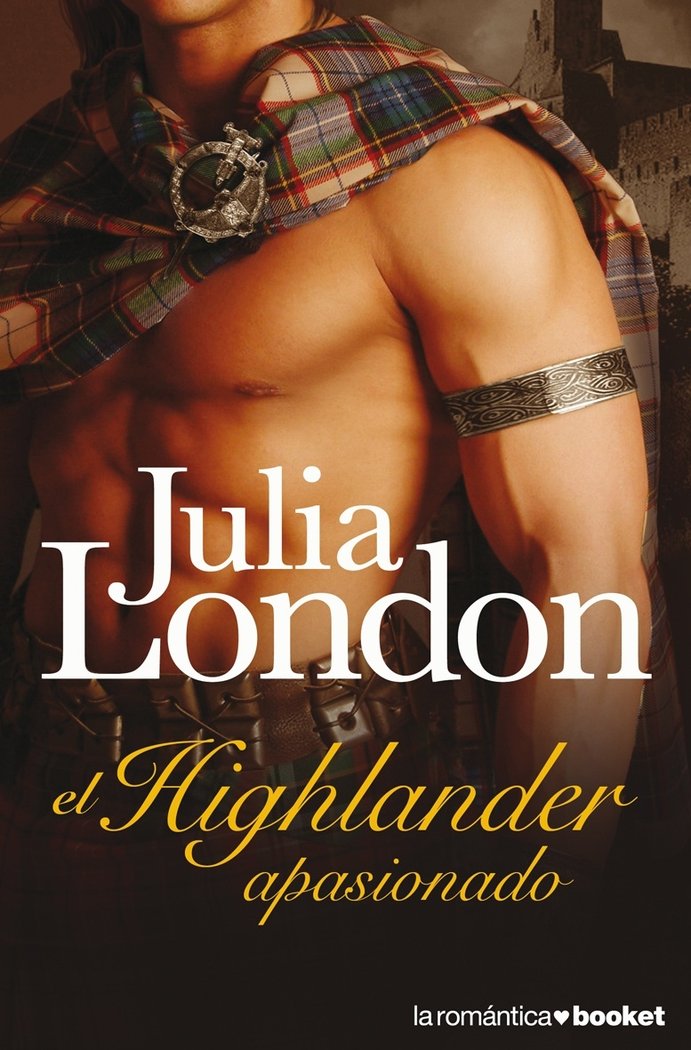 El highlander apasionado, de London | portada del libro
