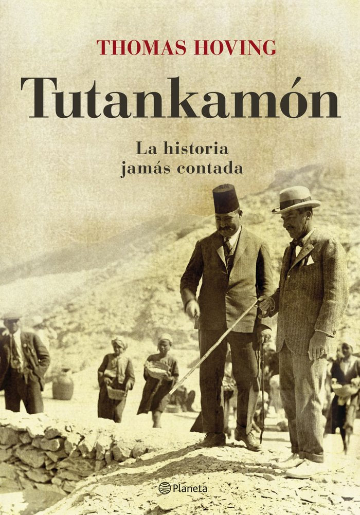Tutankamón. La historia jamás contada, de Hoving | portada del libro