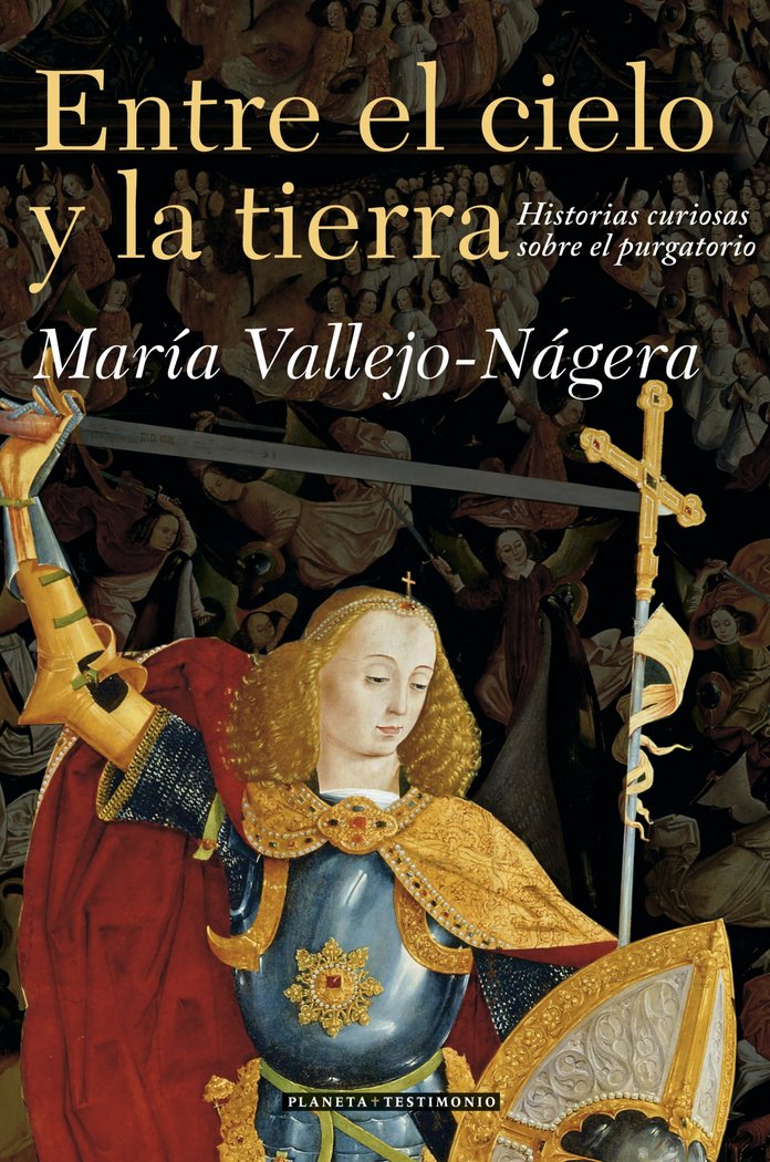 Entre el cielo y la tierra, de Vallejo-Nágera, María | portada del libro