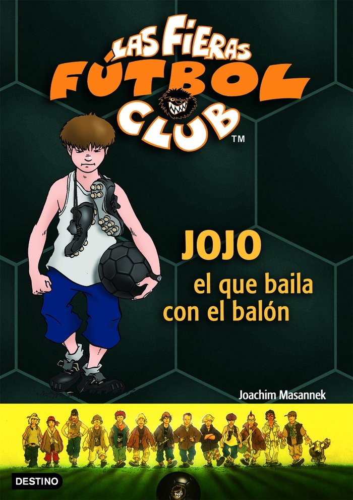 Jojo, el que baila con el balón, de Masannek, Joachim | portada del libro