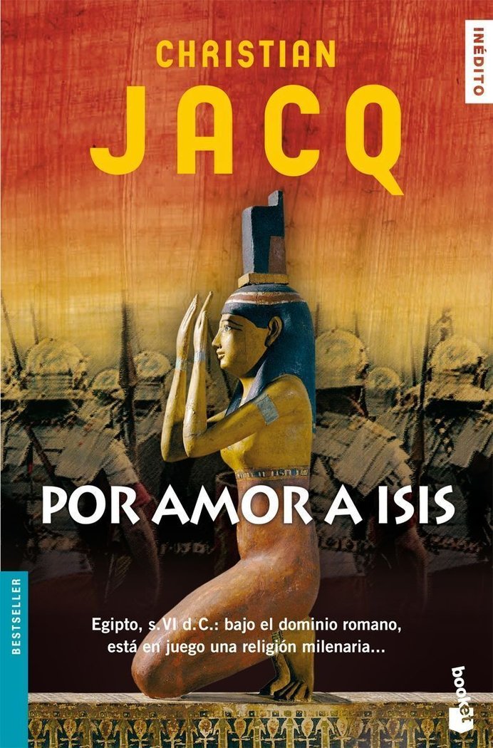 Por amor a Isis, de Jacq | portada del libro