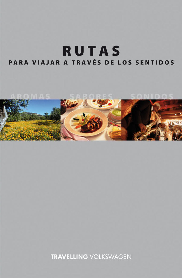Rutas para viajar a través de los sentidos | portada del libro