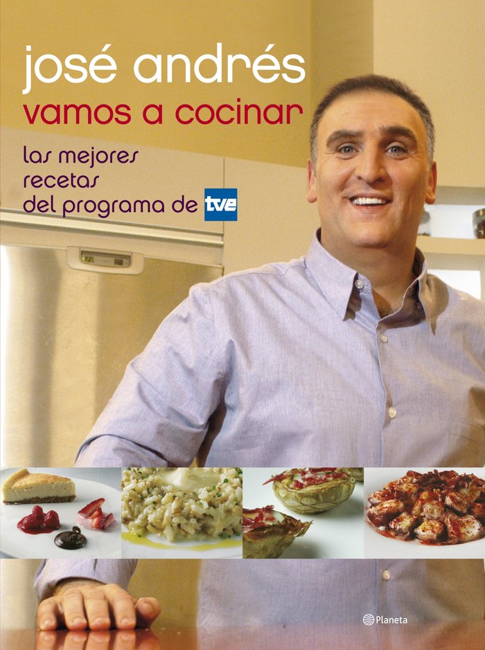 Vamos a cocinar. Las mejores recetas del programa de TVE, de JOSE ANDRES | portada del libro