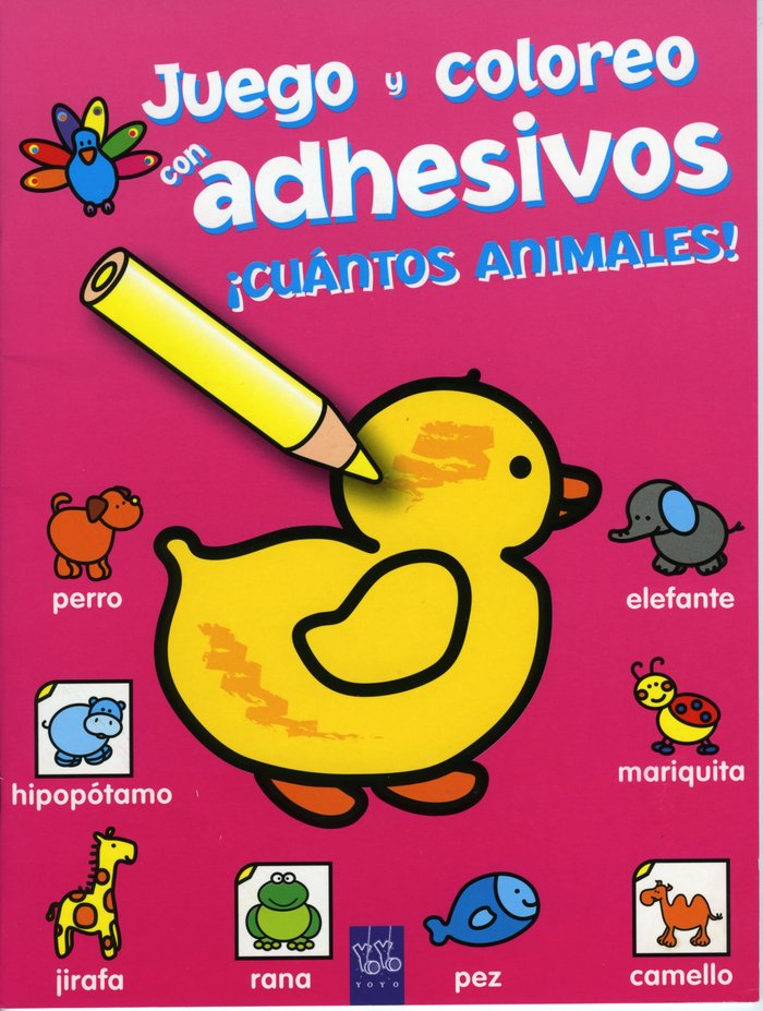 ¡Cuántos animales!, de YOYO | portada del libro