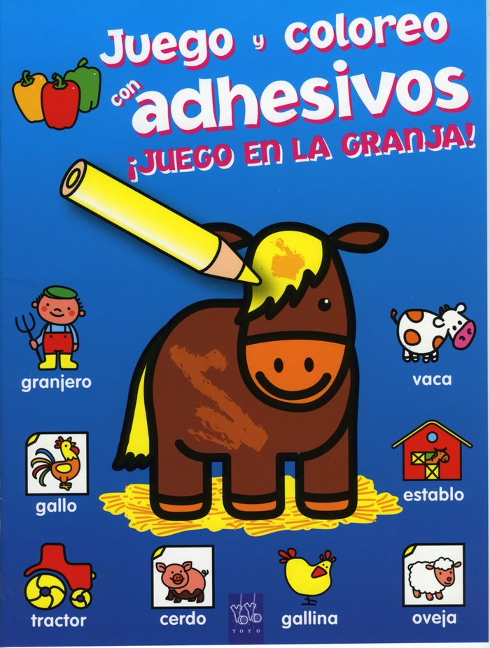 ¡Juego en la granja!, de YOYO | portada del libro