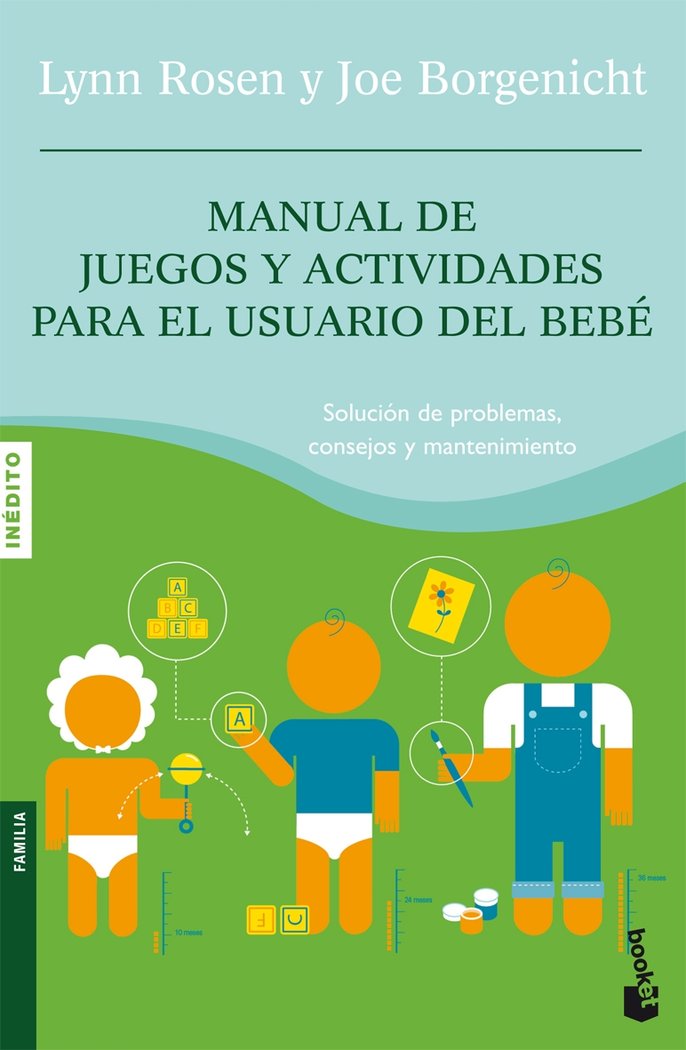 Manual de juegos y actividades para el usuario del bebé, de Rosen, Lynn | portada del libro