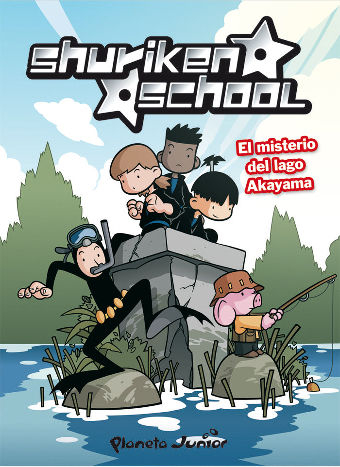 El misterio del lago Akayama, de Zinkia | portada del libro