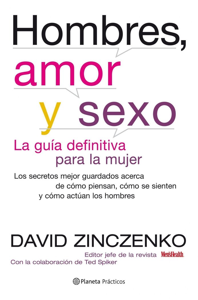 Hombres, amor y sexo. La gu¡a definitiva para entender a los hombres, de ZINCZENKO | portada del libro