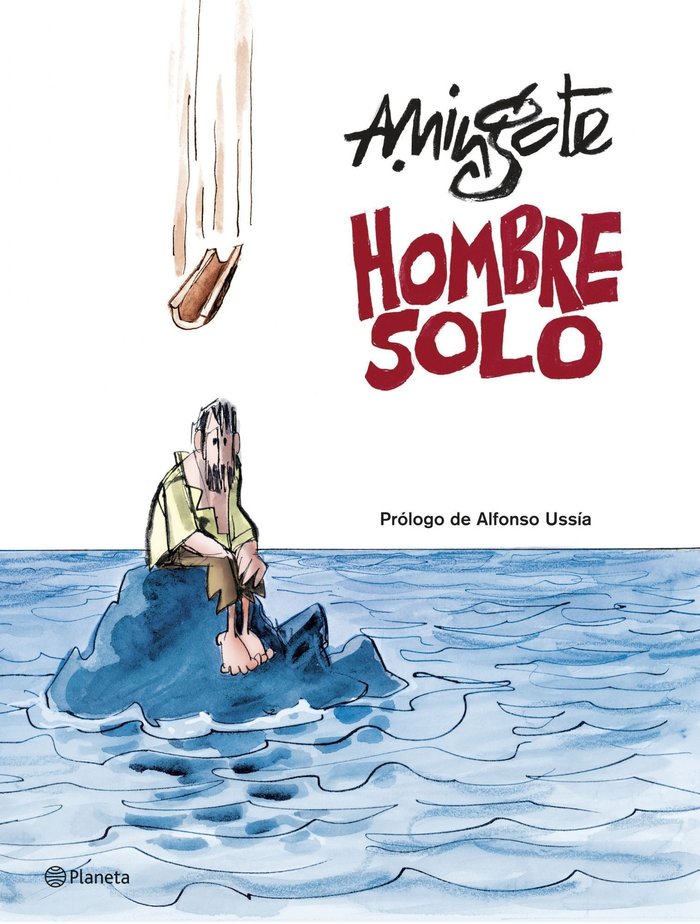Hombre solo, de Mingote | portada del libro