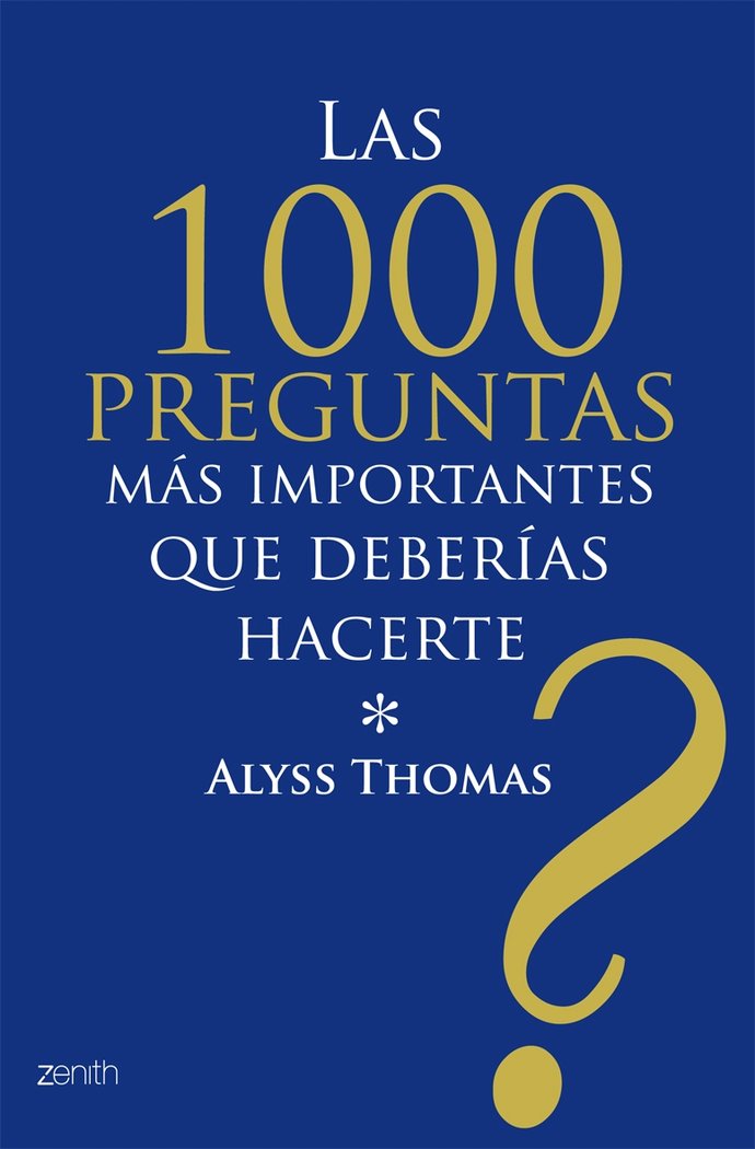 Las 1000 preguntas más importantes que deberías hacerte, de Thomas | portada del libro