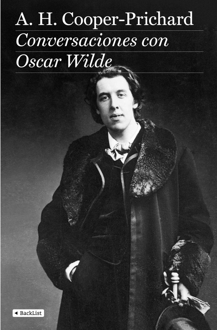 Conversaciones con Oscar Wilde, de Cooper-Prichard | portada del libro