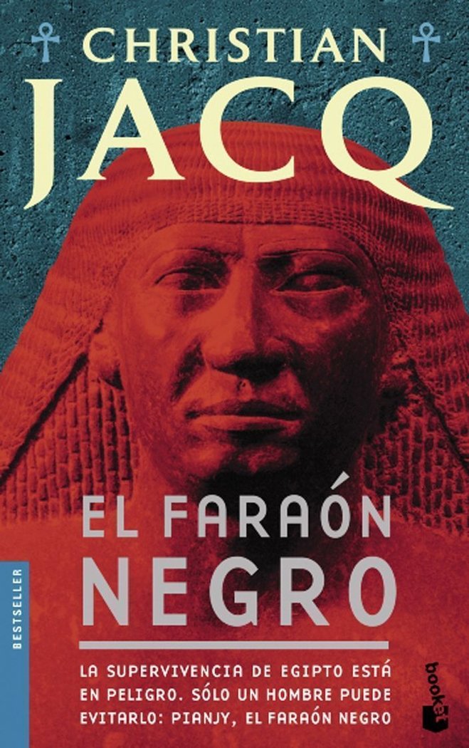 El faraón negro, de Jacq | portada del libro