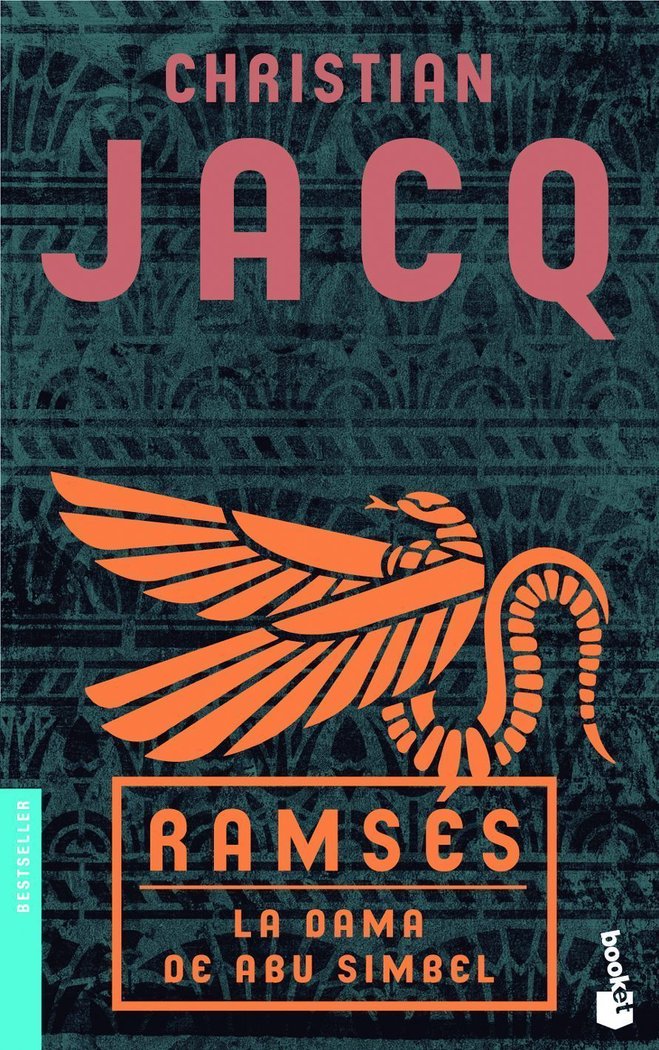 Ramsés. La dama de Abu Simbel, de CHRISTIAN JACQ | portada del libro