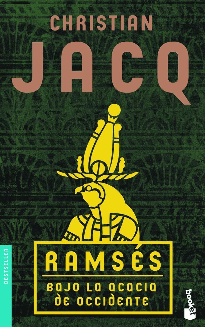 Ramsés. Bajo la acacia de Occidente, de Jacq | portada del libro