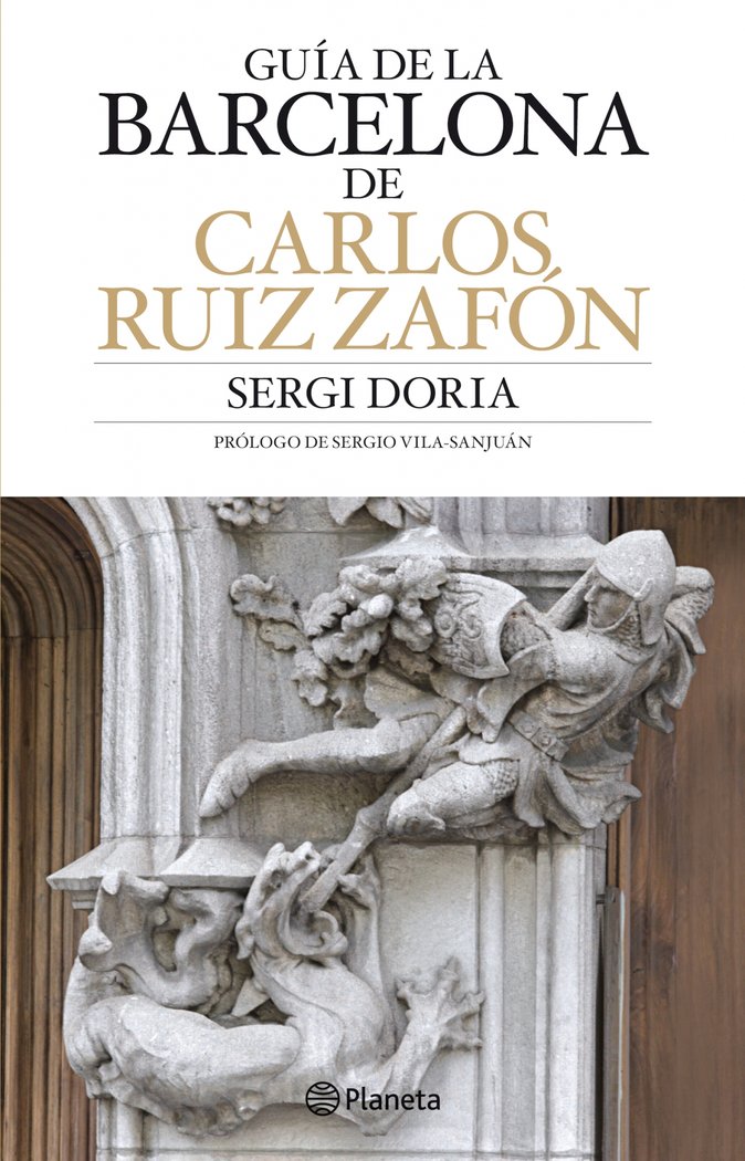 Guía de Barcelona de Carlos Ruiz Zafón, de Doria | portada del libro