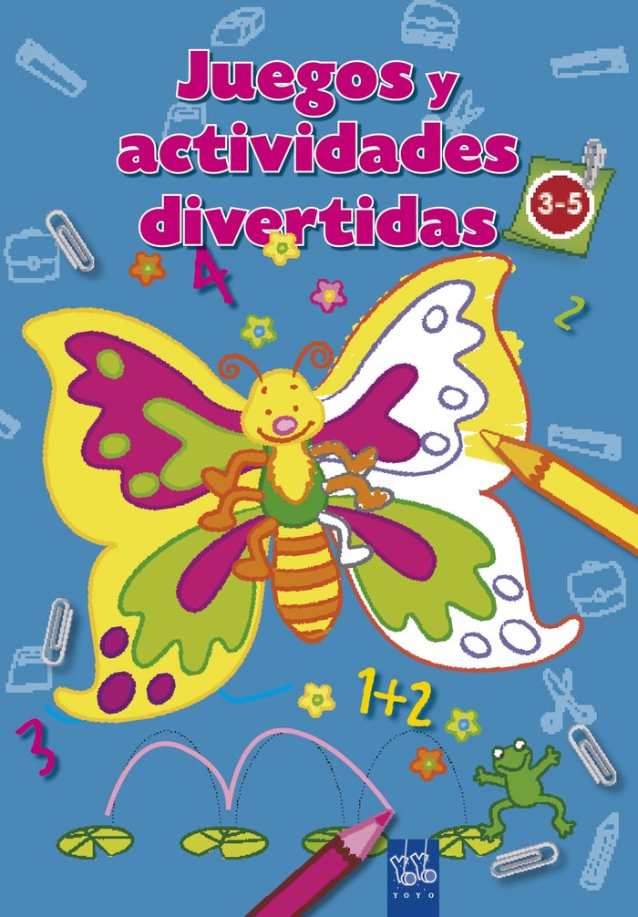 Juegos y actividades divertidas. Celeste, de YOYO | portada del libro
